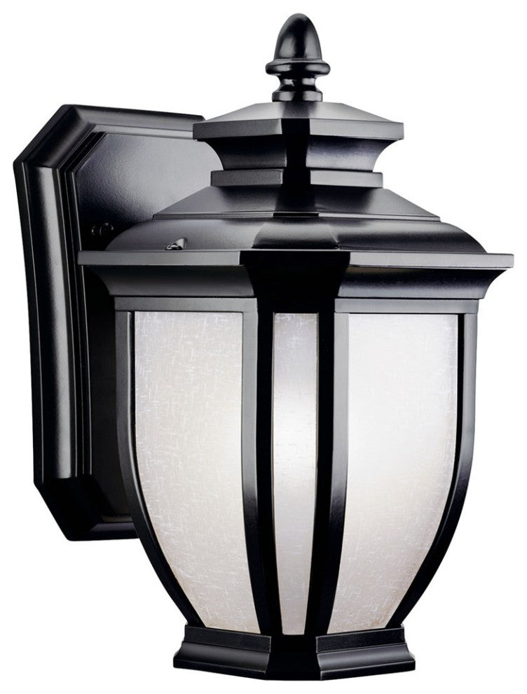 Kichler Salisbury 1 Light Outdoor Wall Sconce in Black