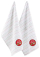 Merry Christmas Embroidered Dishtowel