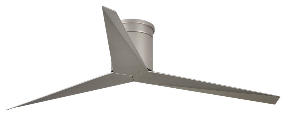 Eliza Hugger 56" Ceiling Fan, Brushed Nickel