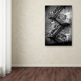 Philippe Hugonnard 'NYC Fire Escape' Canvas Art, 24"x16"
