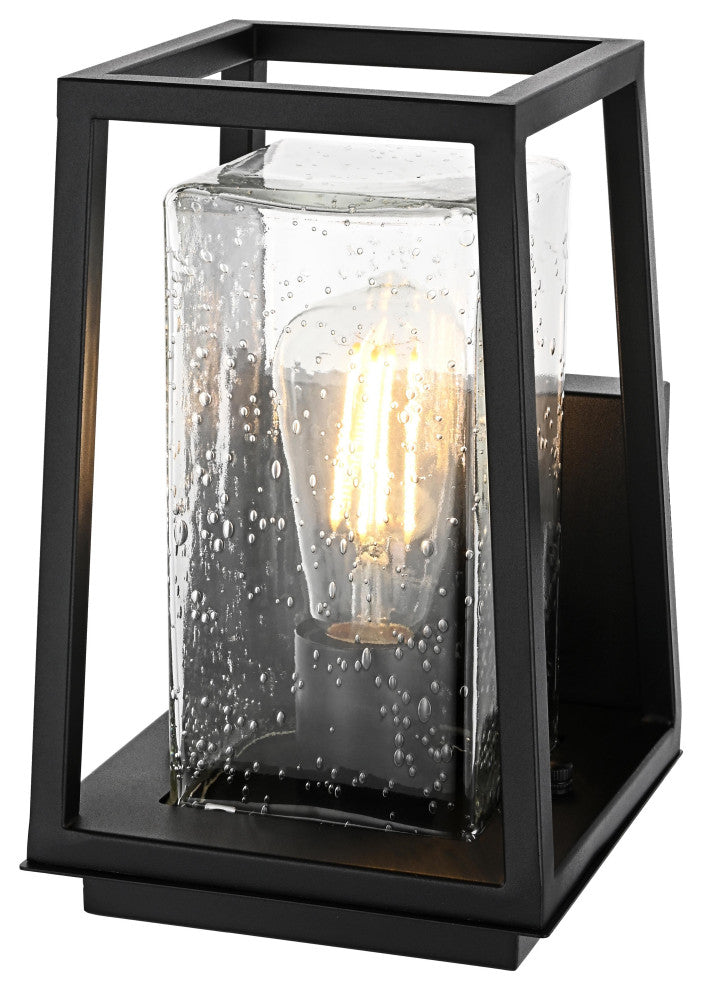 Home Living 6" Outdoor Wall Sconce, Black