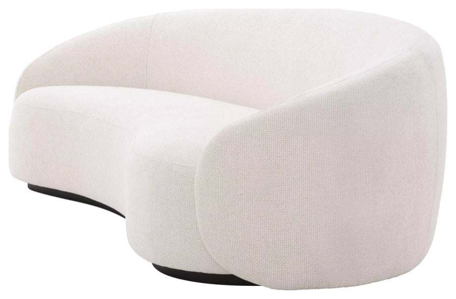 Off-White Curved Sofa | Eichholtz Amore