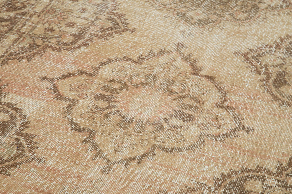 Rug N Carpet - Handwoven Oriental 4' 9" x 12' 4" Vintage Runner Rug