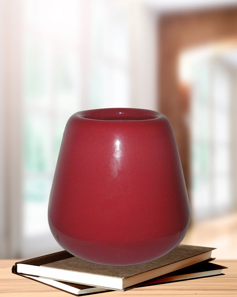 Springdale 8" Renzo Hand Blown Art Glass Vase