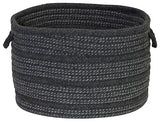 Colonial Mills Basket Garrison Basket Charcoal Round