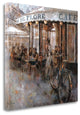 "Cafe De Flore Paris" By Noemi Martin, Giclee Print on Gallery Wrap Canvas