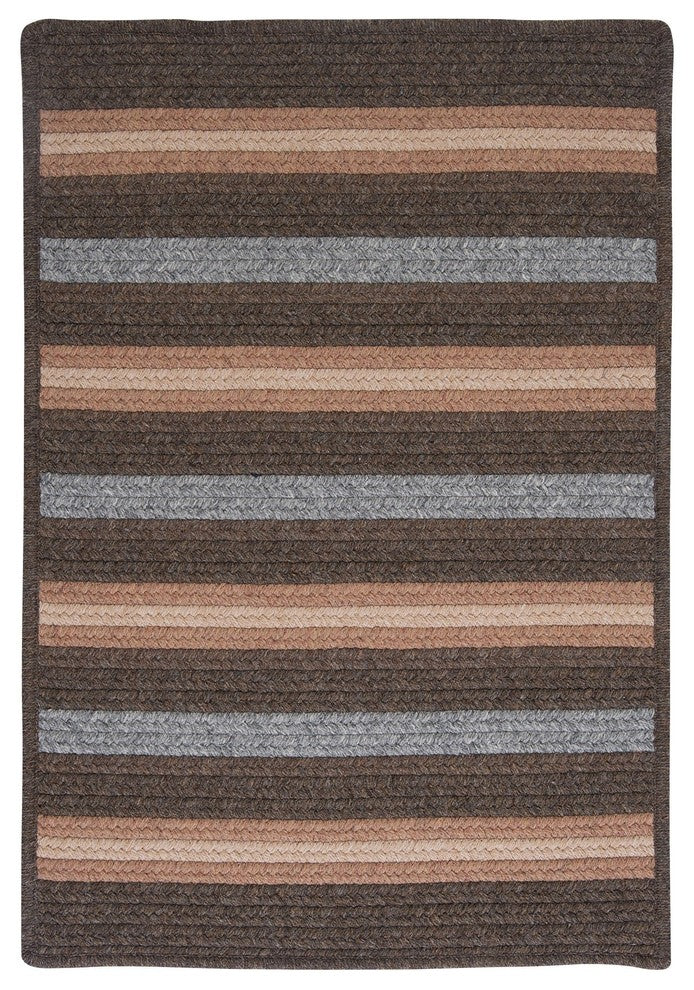 Colonial Mills Salisbury LY99 Bark Contemporary Area Rug, Rectangular 3''x5''