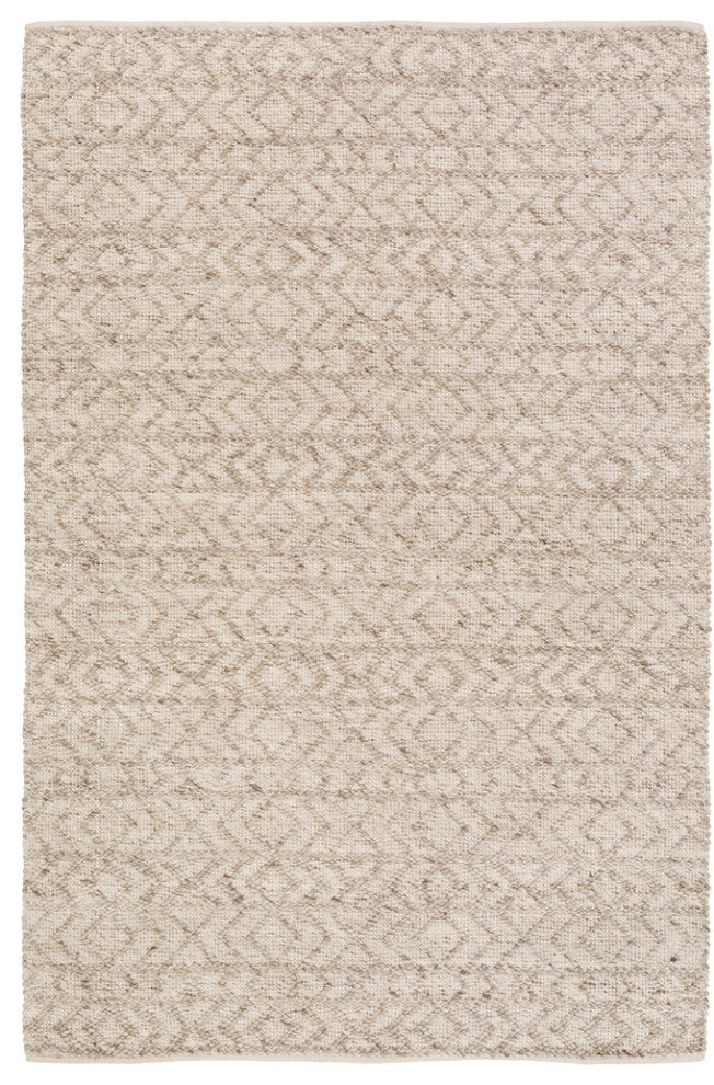 Surya Ingrid ING-2000 Texture Area Rug, White, 8'' x 10'' Rectangle