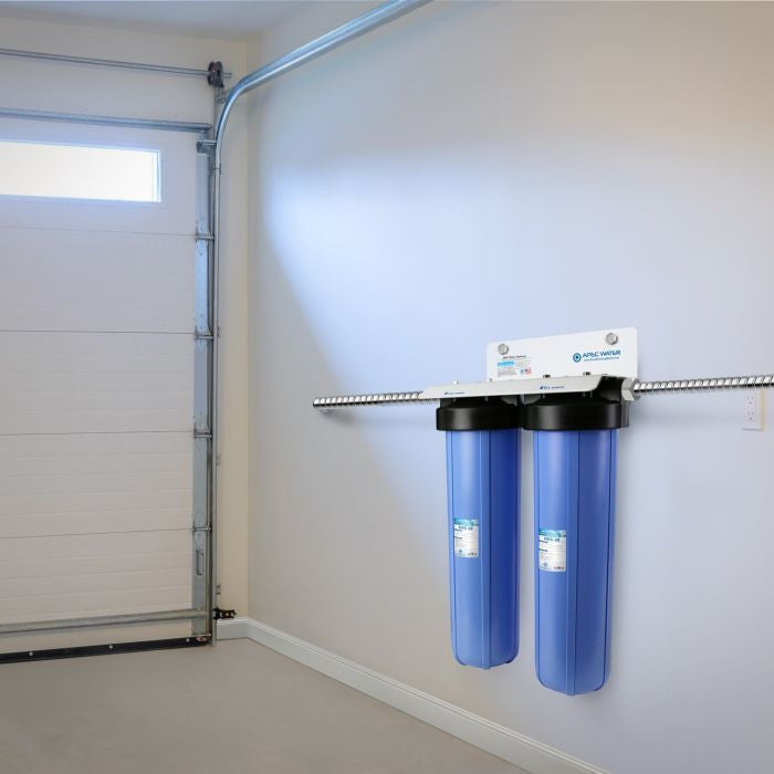 APEC 20" BB Whole House Multi Purpose Sediment and Carbon Water Filter System
