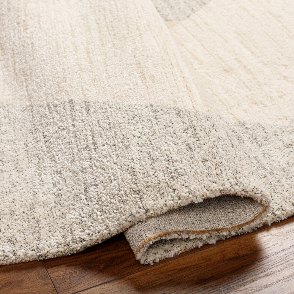 Surya Gavic GVC-2316 Machine Woven Area Rug, Ivory, 4'3" x 5'11"