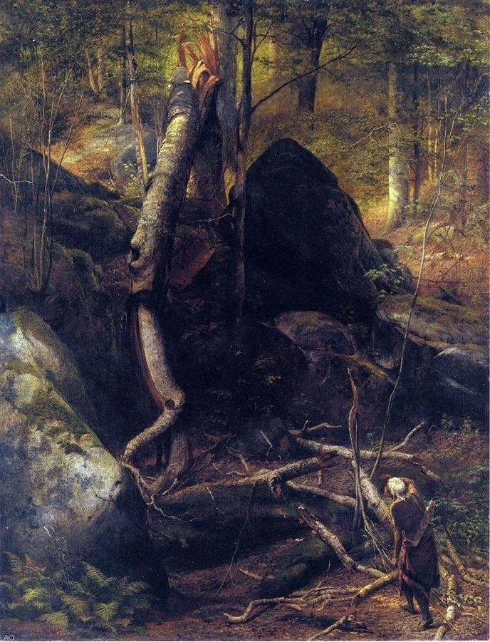 William Holbrook Beard The Fallen Landmark Wall Decal