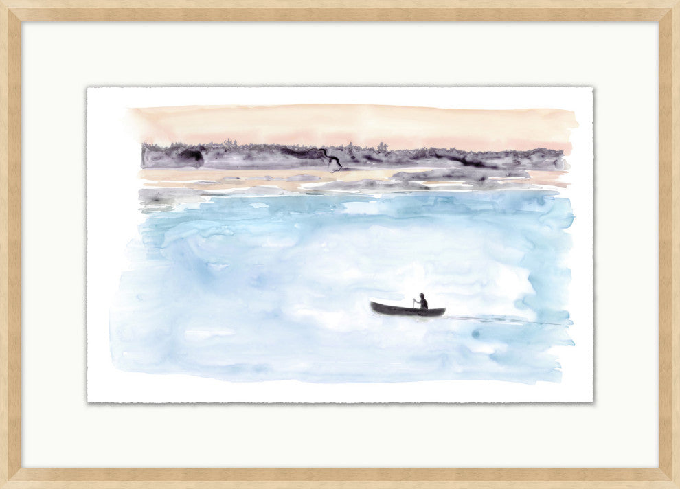Sunset Lakeshore 2, Giclee Reproduction Artwork