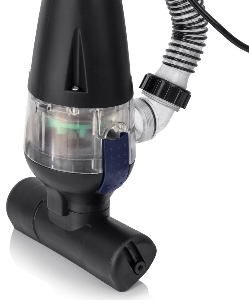 Traditional Pond Vacuum with Adjustable Telescopic Handle and 2 Brush Heads