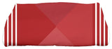 28 x 58-inch, Nautical Angles, Geometric Print Bath Towel, Red