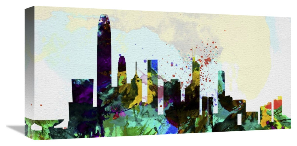 "Hong Kong City Skyline" Fine Art Print