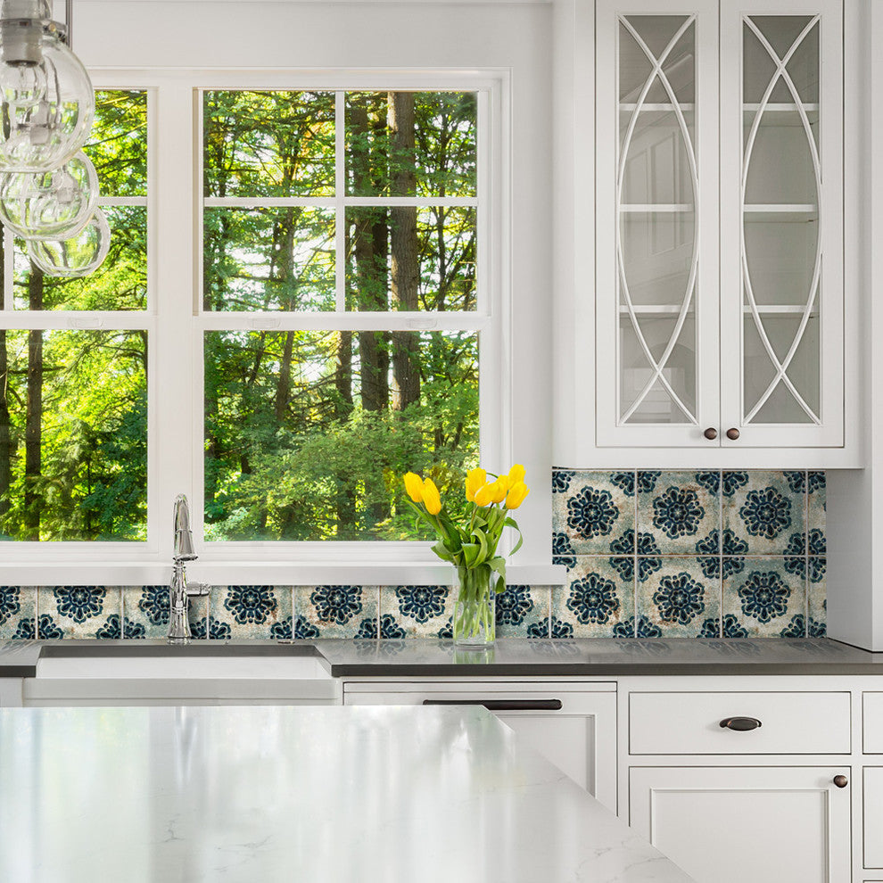 Livorno Decor Ceramic Wall Tile, Vechio, Sample