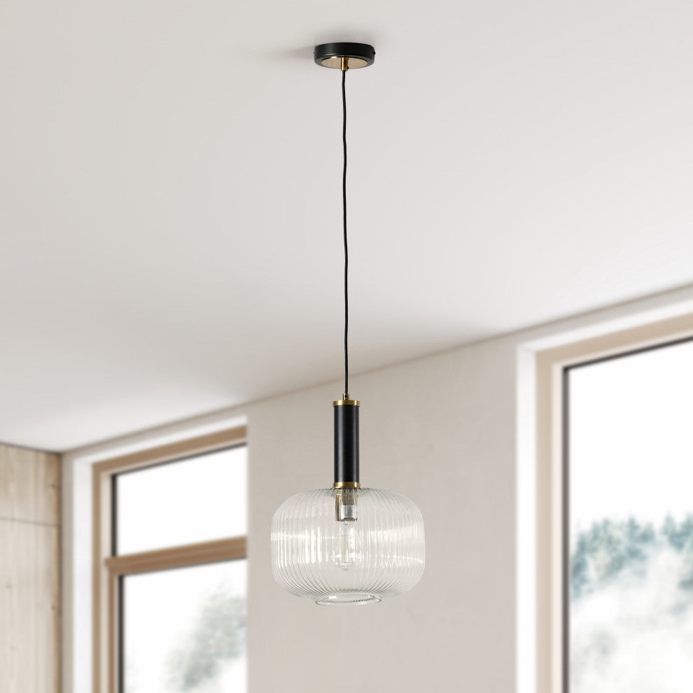 Corey 1-Light Glass Pendant
