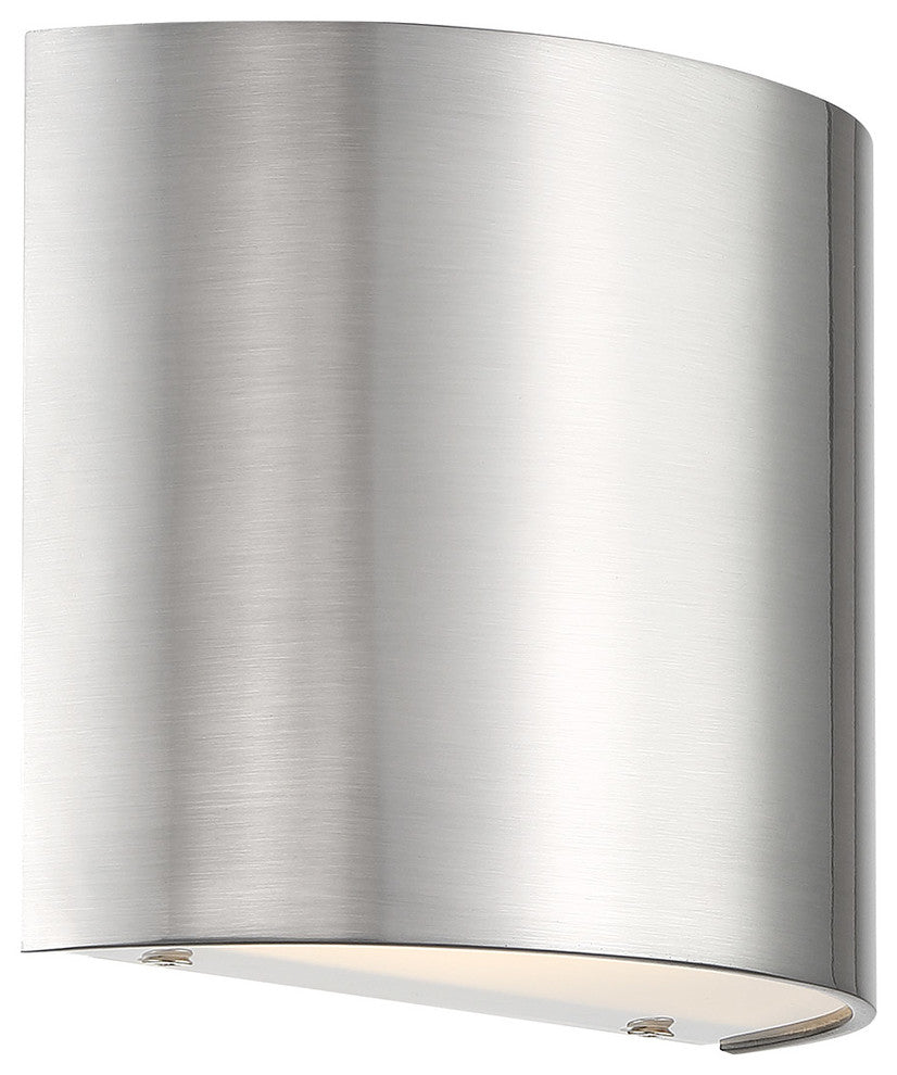 Pocket 7" LED Wall Sconce, Brushed Nickel