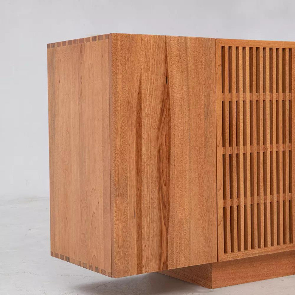 Zither 96" Sideboard, Pumpernickel