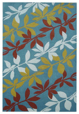 Safavieh Soho Soh764A Floral Rug, Blue/Multi, 5'0"x8'0"