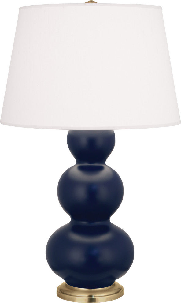 Robert Abbey RA-MMB40 1-Light Table Lamp, Triple Gourd