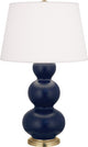 Robert Abbey RA-MMB40 1-Light Table Lamp, Triple Gourd