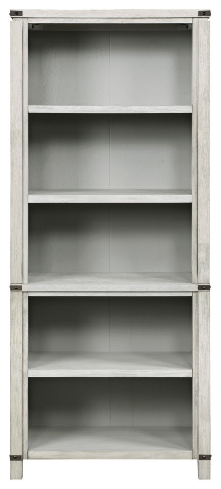 Baton Rouge 72" Bookcase, Champagne Oak Finish
