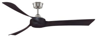 Fanimation Wrap Custom-KIT-64 Wrap Custom 64" 3 Blade Indoor / - Brushed Nickel