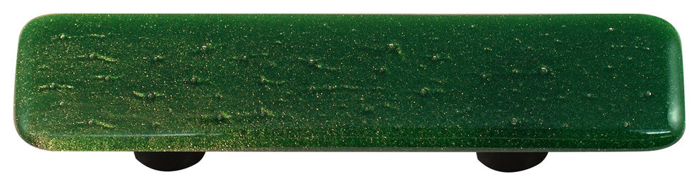Metallic Green Pull, Black Post