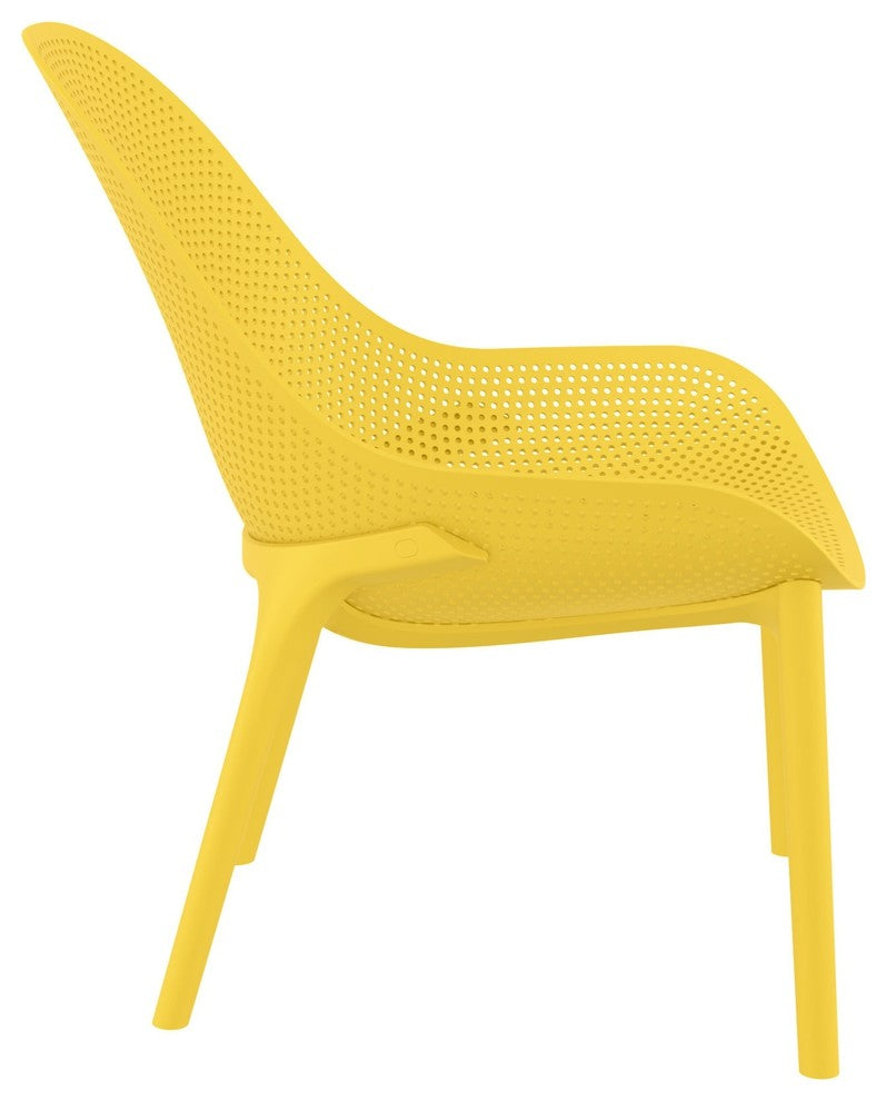 Compamia Sky Lounge Chair, Set of 2, Yellow