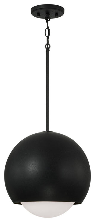 Capital Lighting 351611 Dolby 13"W Pendant - Black Iron