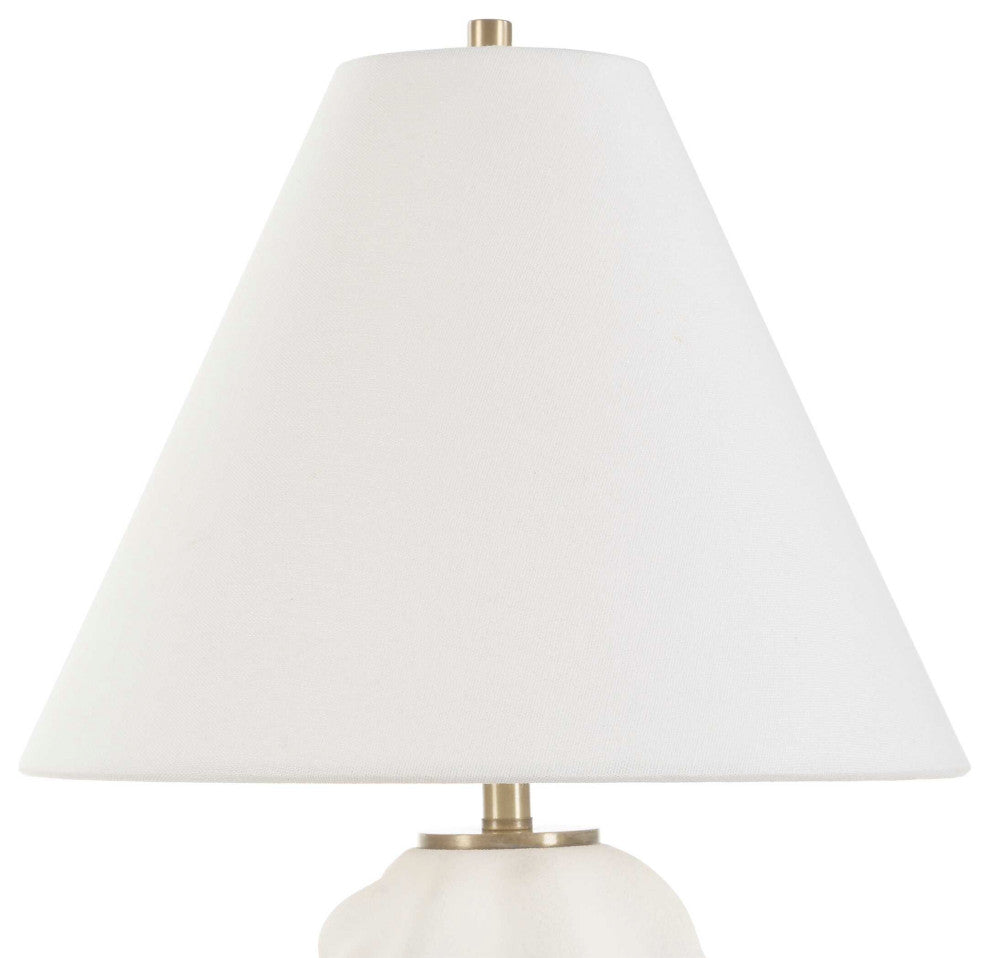 Uttermost Bora White Accent Lamp