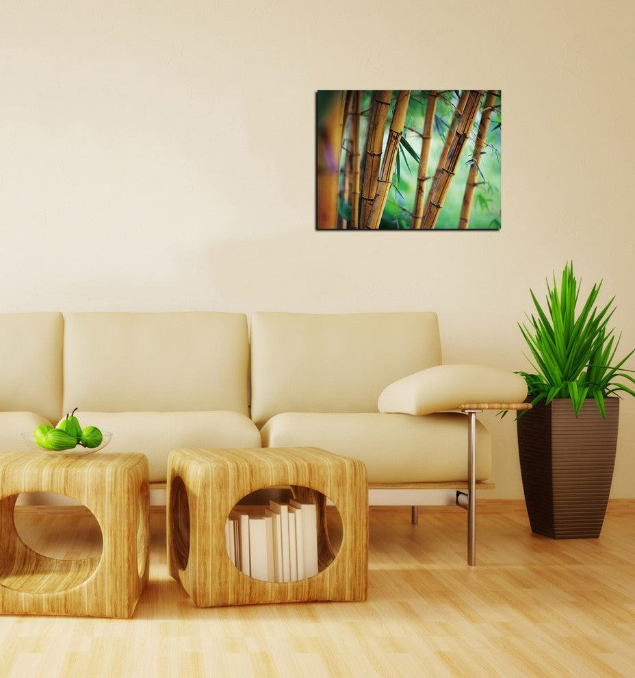 "Positive Energy" Tempered Glass Wall Art