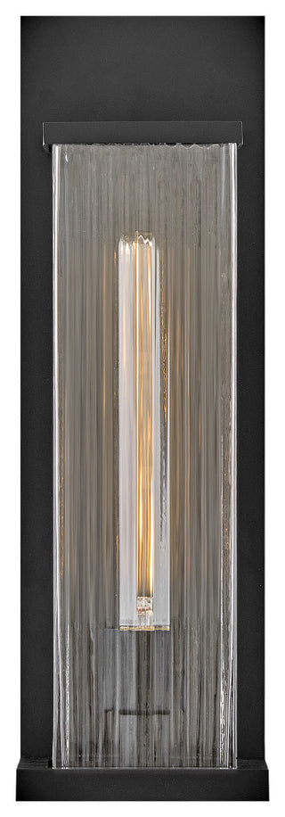 Hinkley Torrent Medium Wall Mount Lantern, Black