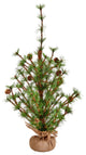 Bristle Burlap Tree, 24"