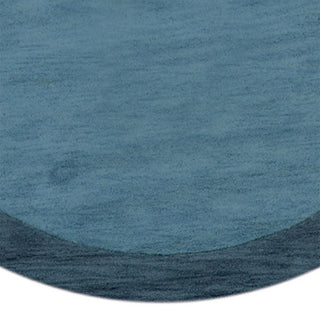 HAND TUFTED WOOL ECO-FRIENDLY AREA RUGS-Blue Color, Contemporary Design