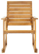 Safavieh Alexei Rocking Chair, Natural Brown