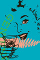"Girl Drink 2" Print on Canvas