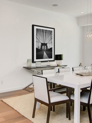 "Brooklyn Bridge II" Framed Painting Print, 12"x18"