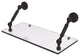 Waverly Place 18" Floating Glass Shelf, Venetian Bronze