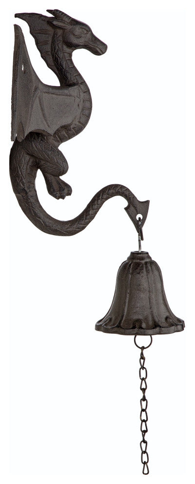 Design Toscano Cast Iron Dragon Doorbell