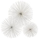 Erizo Spiked Medium White Sphere
