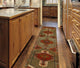Fine Vintage Distressed Inzir Rust/Beige Runner, 2'4x13'8