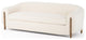 Lyla Sofa, 86" Kerbey Ivory, Distressed Natural