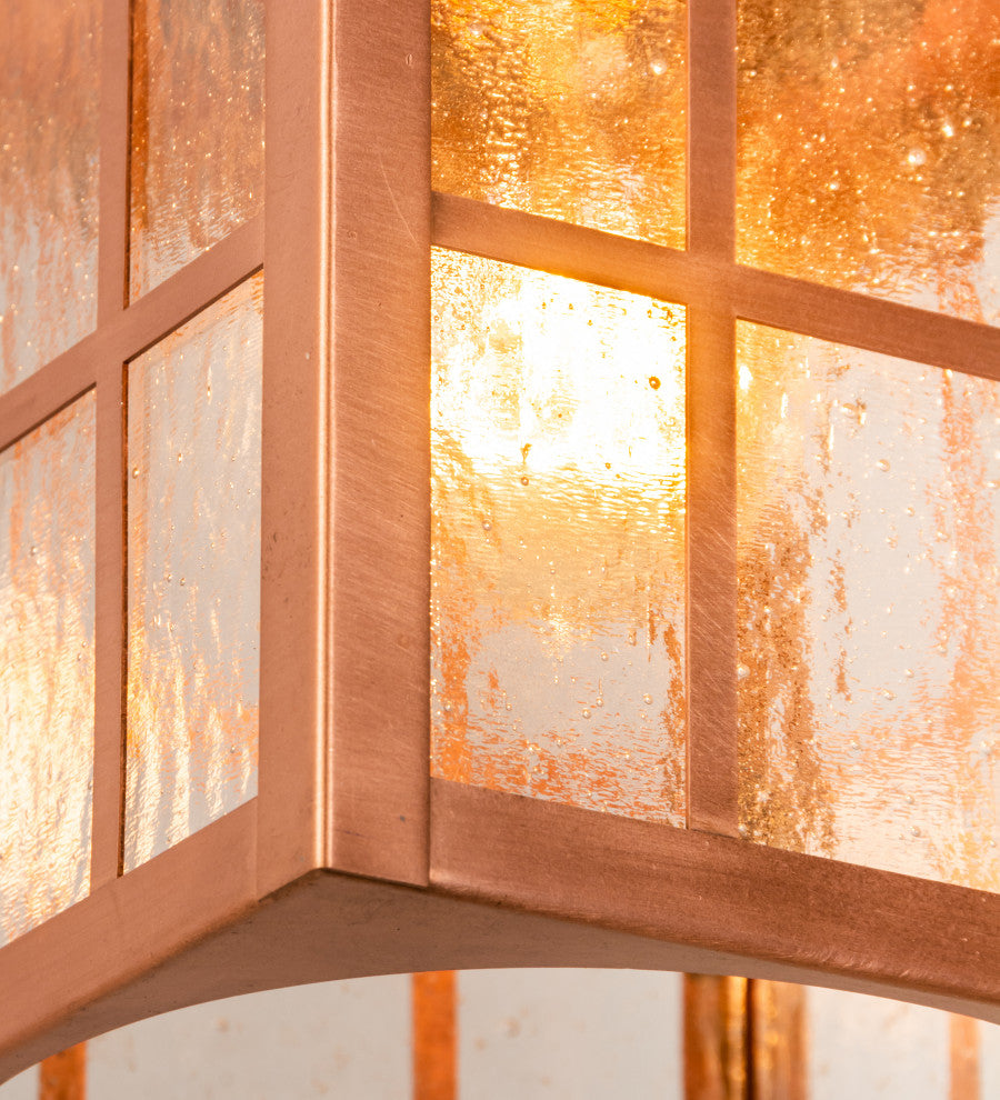 6 Square Hudson Welcome Lantern Flushmount