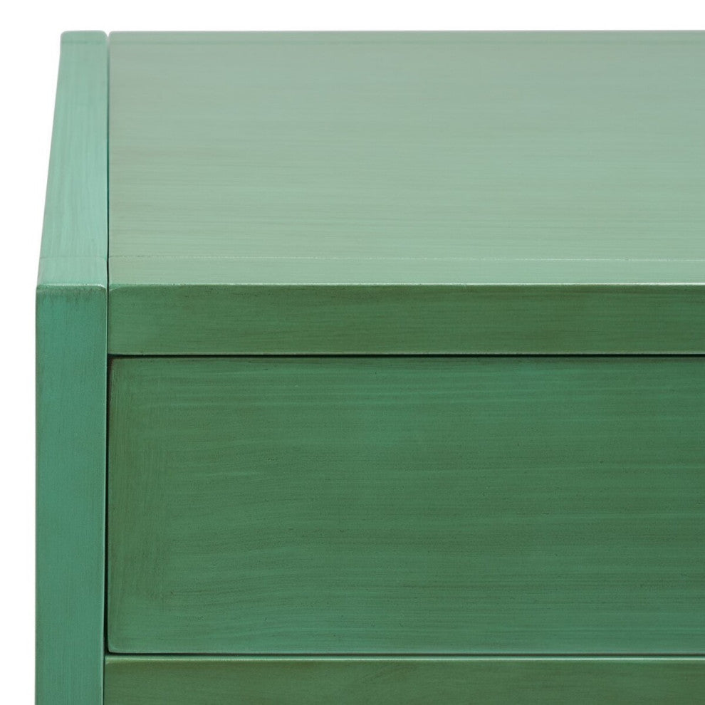 Safavieh Esther 2 Drawer Desk, Turquoise