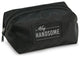 Hey Handome Water Resistant Performance Nylon Dopp Kit, Gray Accents