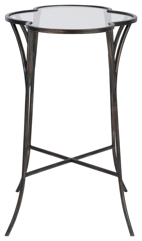 Uttermost Adhira Glass Accent Table