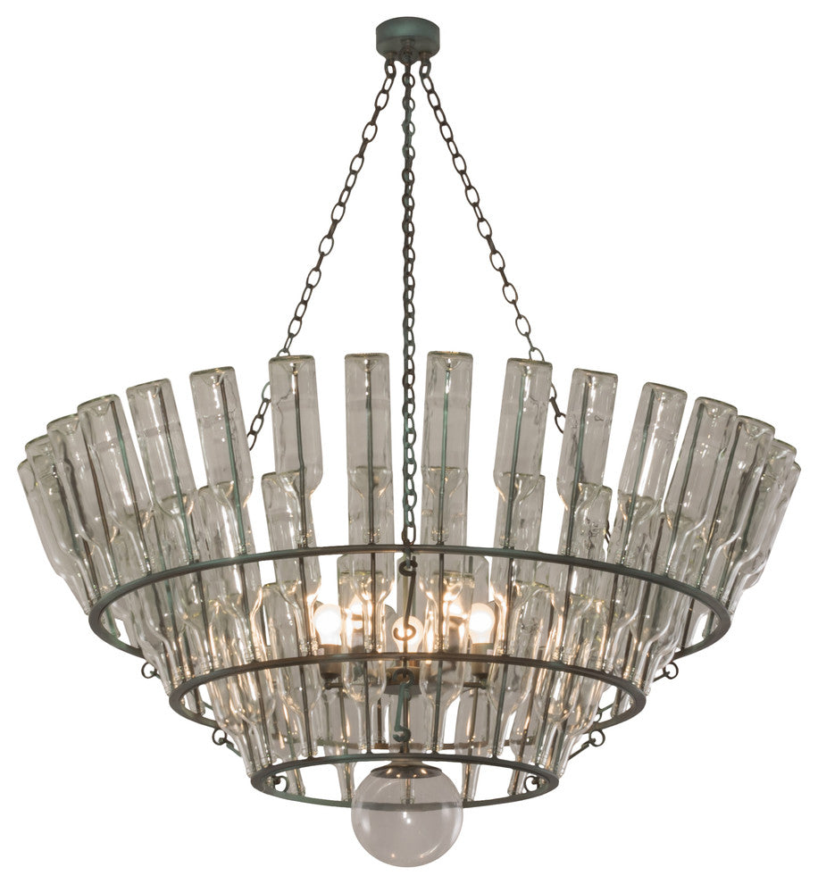 56W Tuscan Vineyard 3 Tier Chandelier