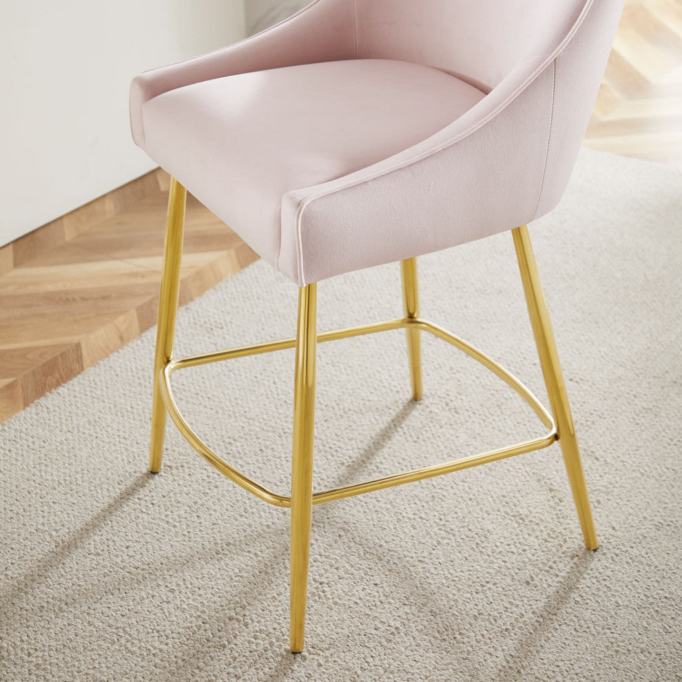 Discern Counter Stools, Set of 2, Pink